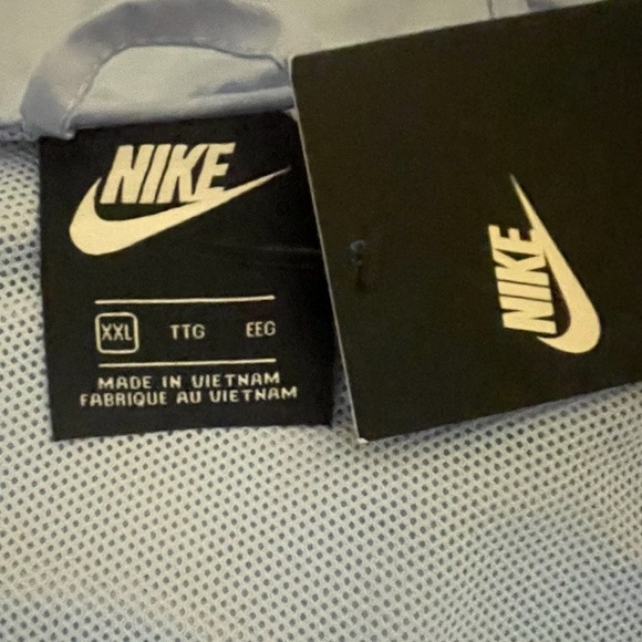 NWT Nike Sportswear Windrunner Jacket Royal, Royal Tint & White Women's Size XXL - Picture 17 of 17